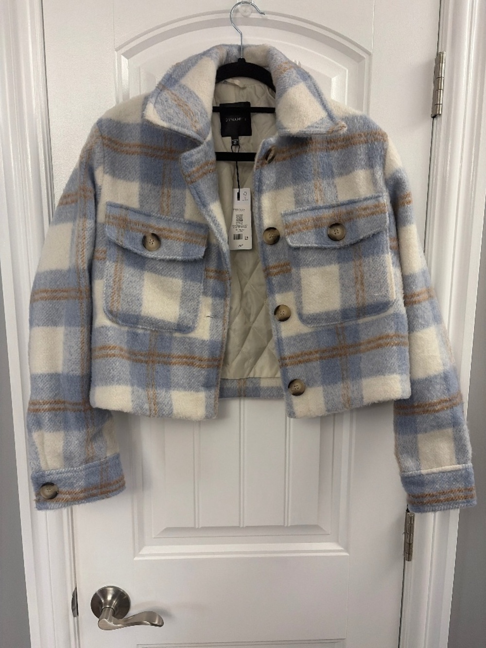 Dynamite Plaid Jacket